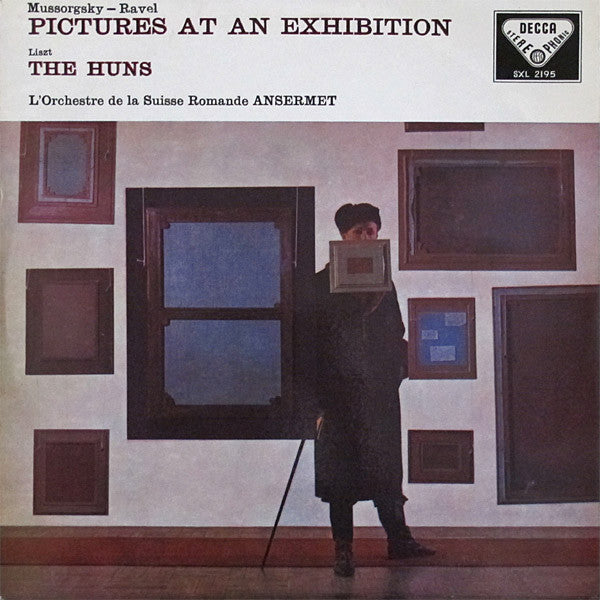 Modest Mussorgsky - Maurice Ravel, Franz Liszt, L'Orchestre De La Suisse Romande, Ernest Ansermet : Pictures At An Exhibition / The Huns (LP, RP)