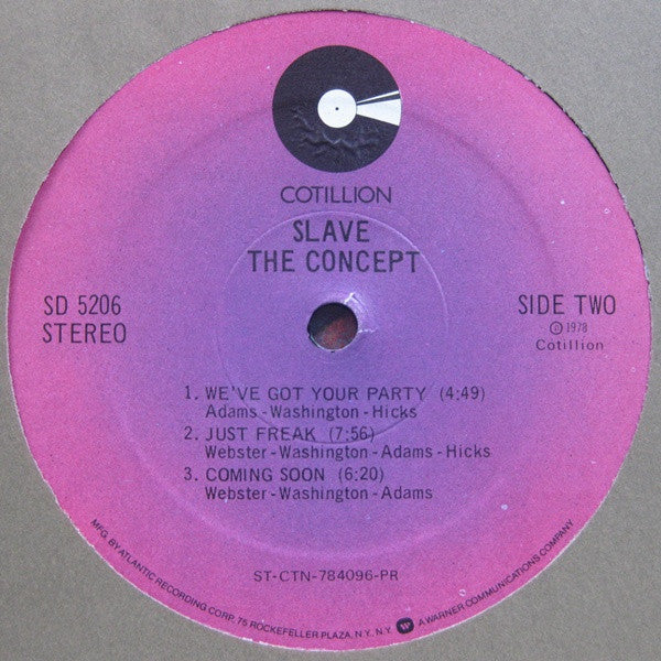 Slave : The Concept (LP, Album, Pre)