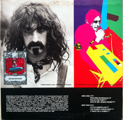 Frank Zappa : Hot Rats (LP, Album, Gat)