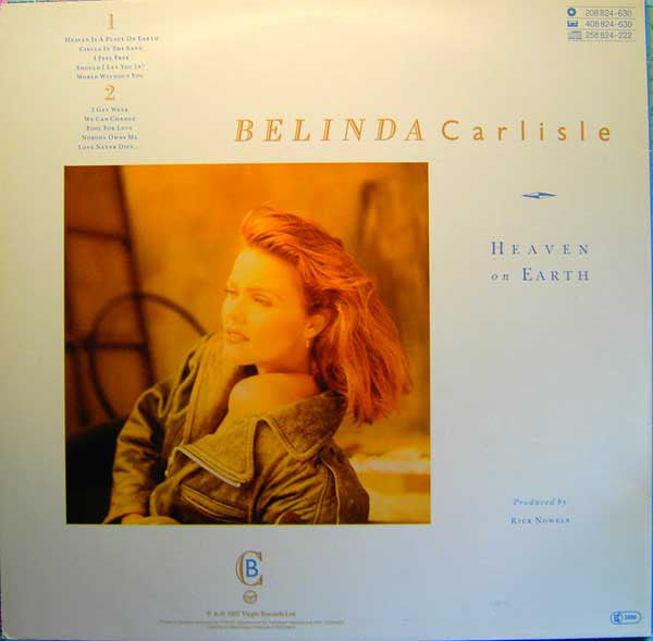 Belinda Carlisle : Heaven On Earth (LP, Album)