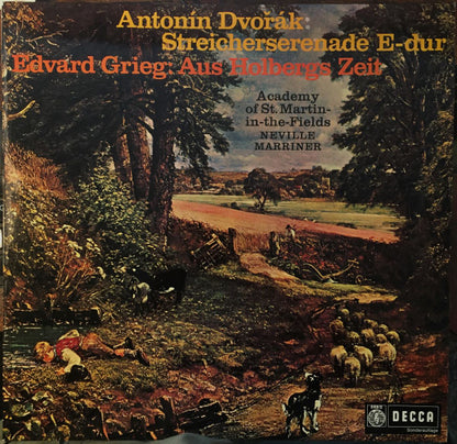 Antonín Dvořák / Edvard Grieg, The Academy Of St. Martin-In-The-Fields, Sir Neville Marriner : Streicherserenade E-dur / Aus Holbergs Zeit (LP, Club, S/Edition)