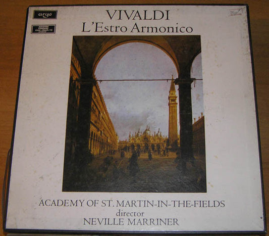 Antonio Vivaldi, The Academy Of St. Martin-in-the-Fields, Sir Neville Marriner : L'Estro Armonico (2xLP + Box)
