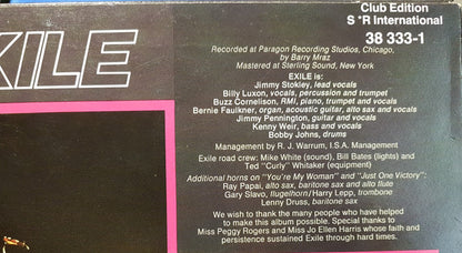Exile (7) : Exile (LP, Album, Club, RE)