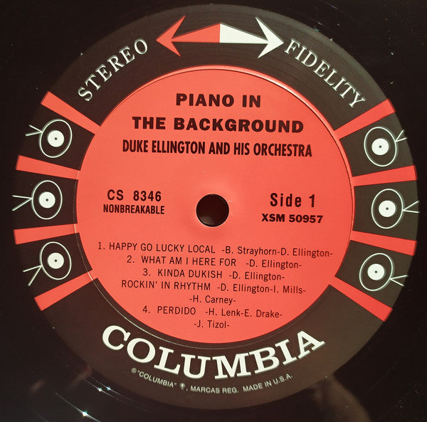 Duke Ellington And His Orchestra : Piano In The Background (LP, RE, 200)