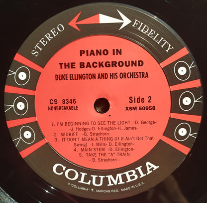 Duke Ellington And His Orchestra : Piano In The Background (LP, RE, 200)