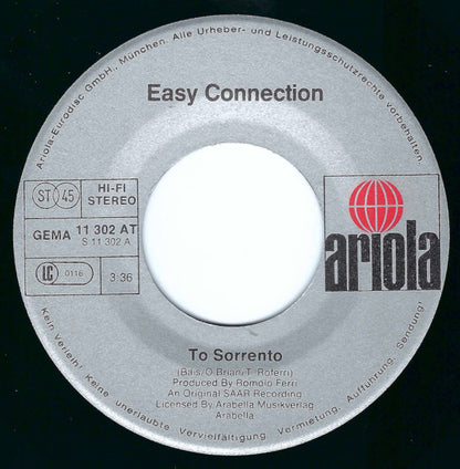 Easy Connection : To Sorrento / Addis Abeba (7", Single)