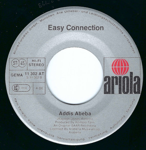 Easy Connection : To Sorrento / Addis Abeba (7", Single)
