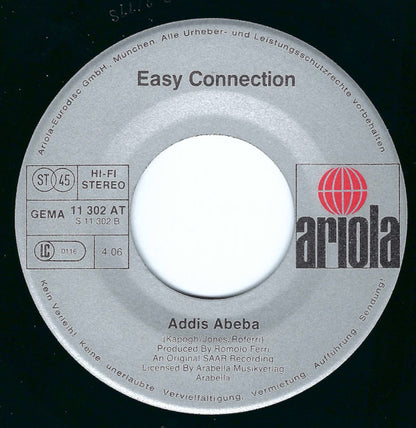 Easy Connection : To Sorrento / Addis Abeba (7", Single)