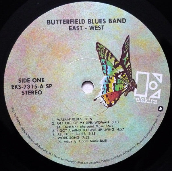 The Paul Butterfield Blues Band : East-West (LP, Album, RE)