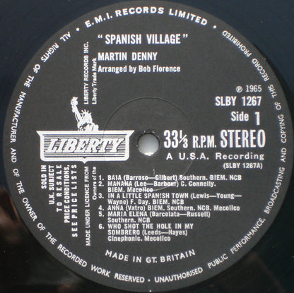 Martin Denny : Spanish Village (LP, Album)