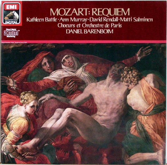 Wolfgang Amadeus Mozart, Kathleen Battle, Ann Murray, David Rendall, Matti Salminen (2), Chœur De L'Orchestre De Paris Et Orchestre De Paris : Requiem (LP, Gat)