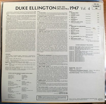 Duke Ellington And His Orchestra : The Uncollected Duke Ellington And His Orchestra Volume 4 - 1947 (LP, Album, Mono)