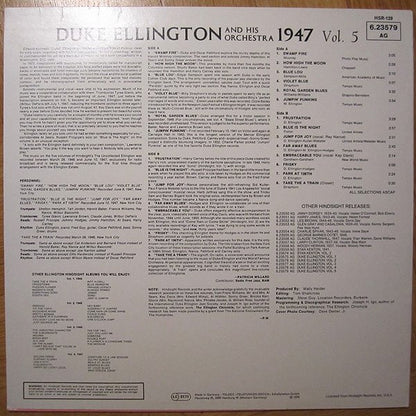 Duke Ellington And His Orchestra : The Uncollected Duke Ellington And His Orchestra Volume 5 - 1947 (LP, Album)
