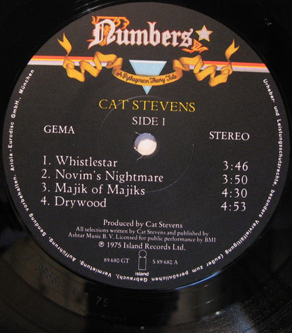 Cat Stevens : Numbers (LP, Album)