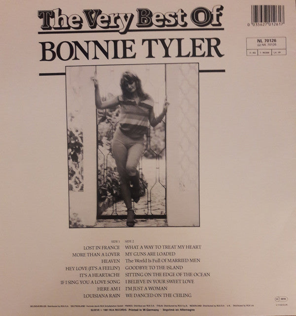 Bonnie Tyler : The Very Best Of (LP, Comp)