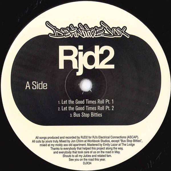 RJD2 : Let The Good Times Roll (12", Maxi, Ltd)