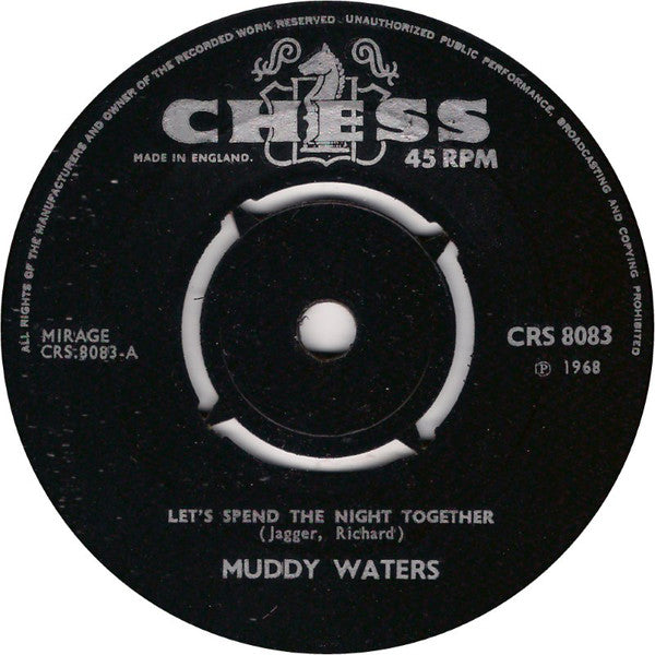Muddy Waters : Let's Spend The Night Together  (7", Single)