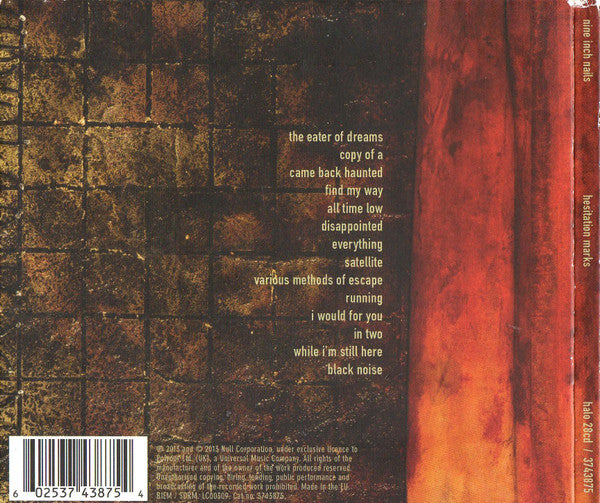 Nine Inch Nails : Hesitation Marks (CD, Album, Dig)