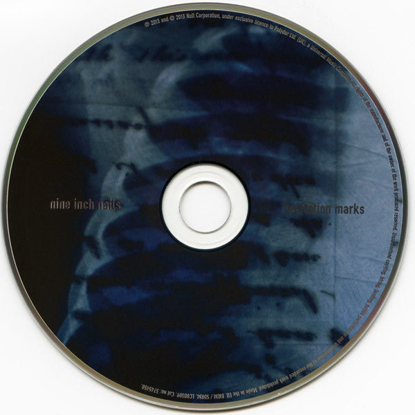 Nine Inch Nails : Hesitation Marks (CD, Album, Dig)