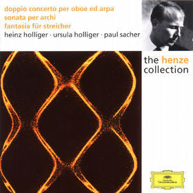 Hans Werner Henze : Doppio Concerto Per Oboe Ed Arpa / Sonata Per Archi / Fantasia Für Streicher (CD, RE)