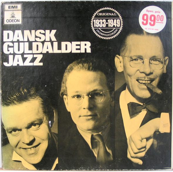 Various : Dansk Guldalder Jazz Vol. 1-4 (4xLP, Comp + Box)