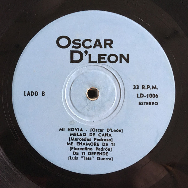 Oscar D'Leon Y Su Orquesta : ...Con Dulzura (LP, Album)