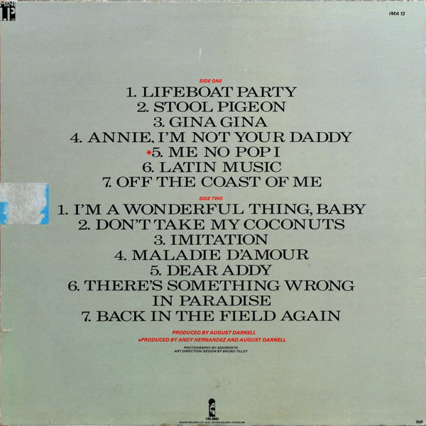 Kid Creole And The Coconuts : Cre~Olé - The Best Of Kid Creole And The Coconuts (LP, Comp)