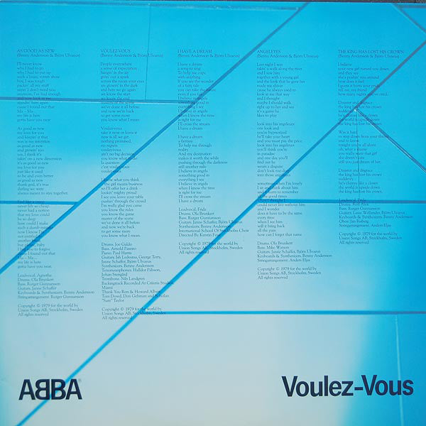 ABBA : Voulez-Vous (LP, Album)