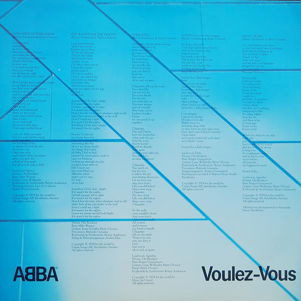 ABBA : Voulez-Vous (LP, Album)