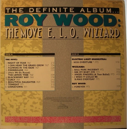 Roy Wood : The Move, Electric Light Orchestra, Wizzard (2) : The Definite Album… (LP, Comp)