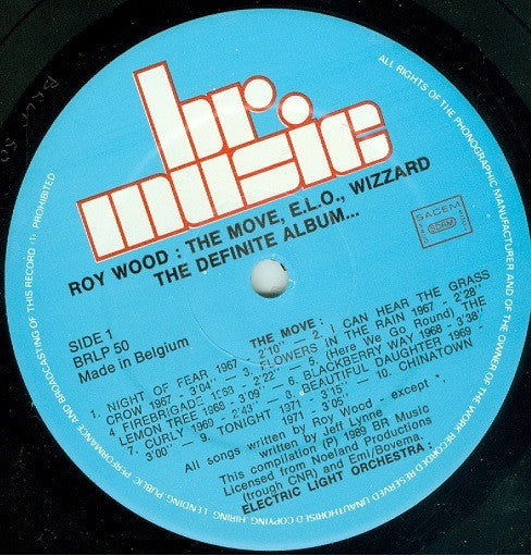 Roy Wood : The Move, Electric Light Orchestra, Wizzard (2) : The Definite Album… (LP, Comp)