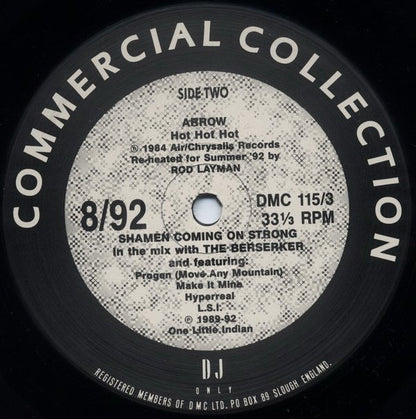 Various : Commercial Collection 8/92 (12")