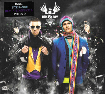 Nik & Jay : De Største (2xCD, Comp + DVD)