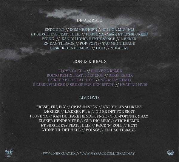 Nik & Jay : De Største (2xCD, Comp + DVD)