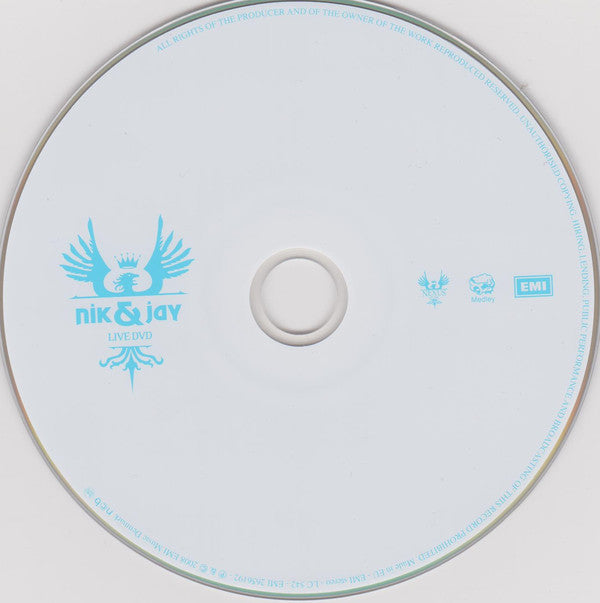 Nik & Jay : De Største (2xCD, Comp + DVD)