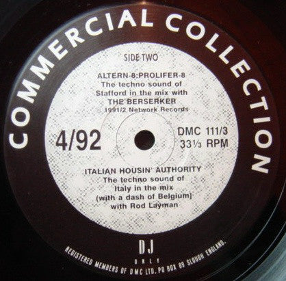 Various : Commercial Collection 4/92 (12")