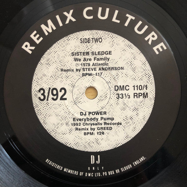 Various : Remix Culture 3/92 (12")