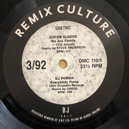 Various : Remix Culture 3/92 (12")