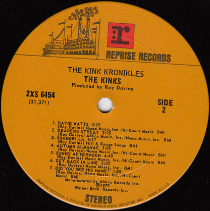 The Kinks : The Kink Kronikles (2xLP, Comp, San)