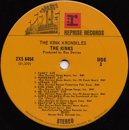 The Kinks : The Kink Kronikles (2xLP, Comp, San)