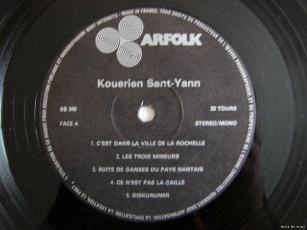 Kouerien Sant-Yann : Volume 3 (LP, Album, Gat)