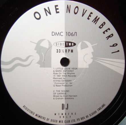 Various : November • 91 (One) (12")