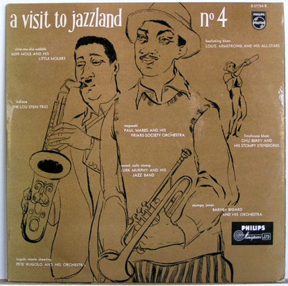 Various : A Visit To Jazzland No. 4 (10", Comp, Mono)