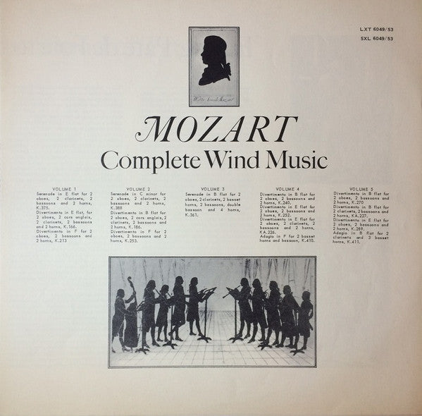 Wolfgang Amadeus Mozart, London Wind Soloists Directed By Jack Brymer : Complete Wind Music Vol.4 (LP, RP)