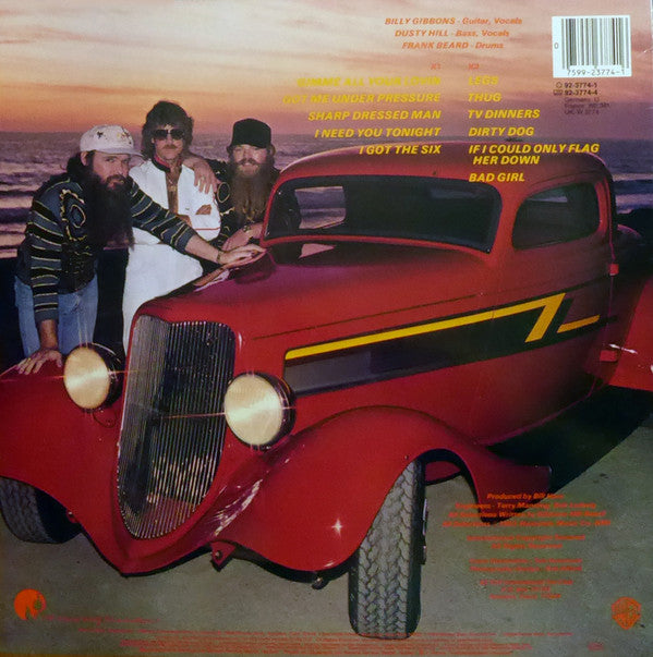 ZZ Top : Eliminator (LP, Album)