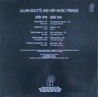 Lillian Boutté & Her Musical Friends : I Sing Because I'm Happy (LP, Album)