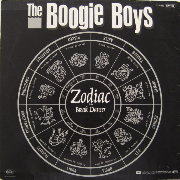 Boogie Boys : Zodiac (12", Maxi)