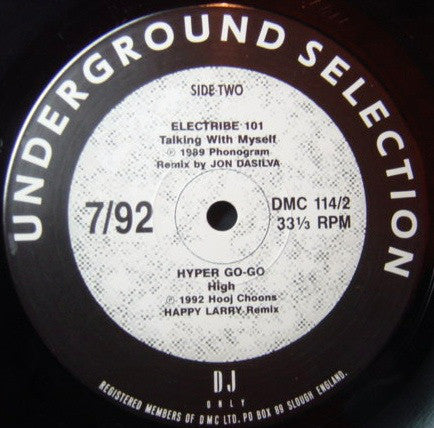 Various : Underground Selection 7/92 (12")