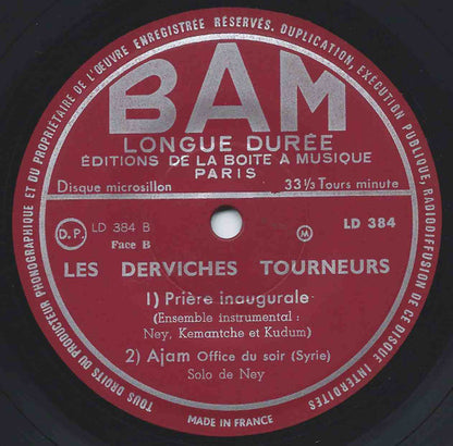 Deben Bhattacharya : Les Derviches Tourneurs (7", Mono)