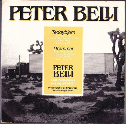 Peter Belli : Teddybjørn / Drømmer (7", Single)